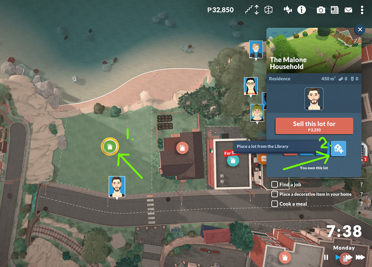 How to raise a building in Build Mode