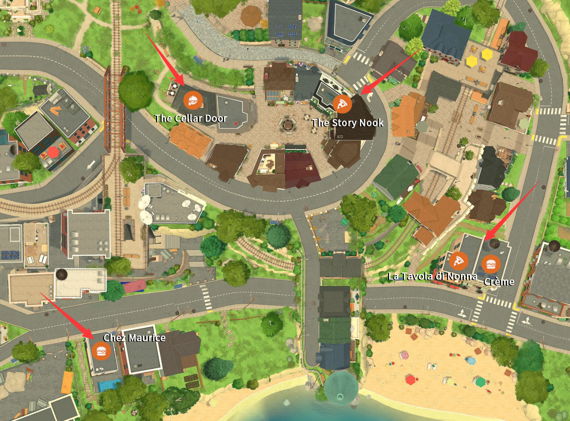 Restaurant Locations in Paralives